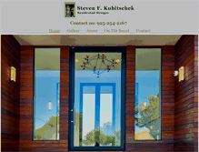 Tablet Screenshot of kubitschekdesign.com
